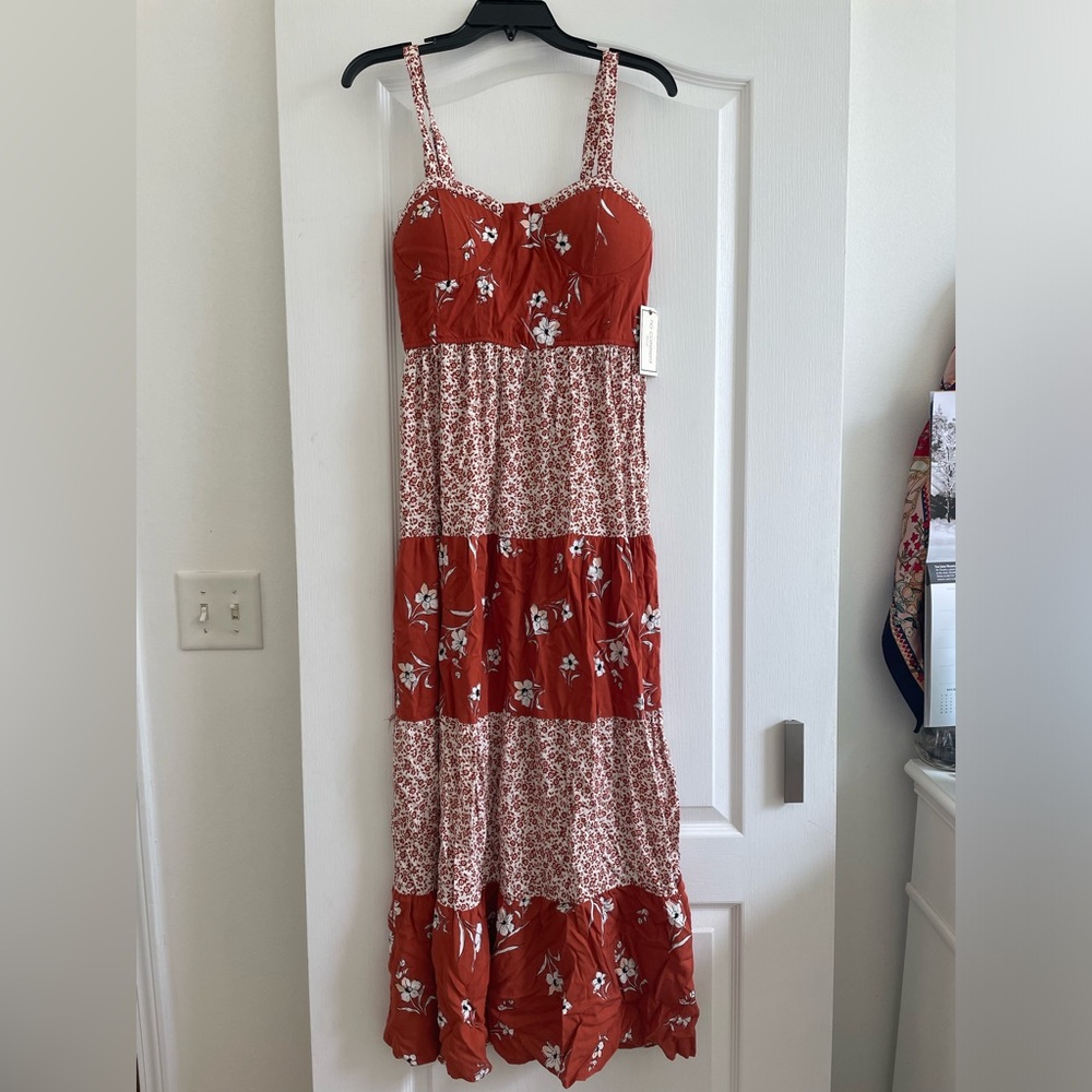 Summer Spring Maxi Dress Sleeveless Floral